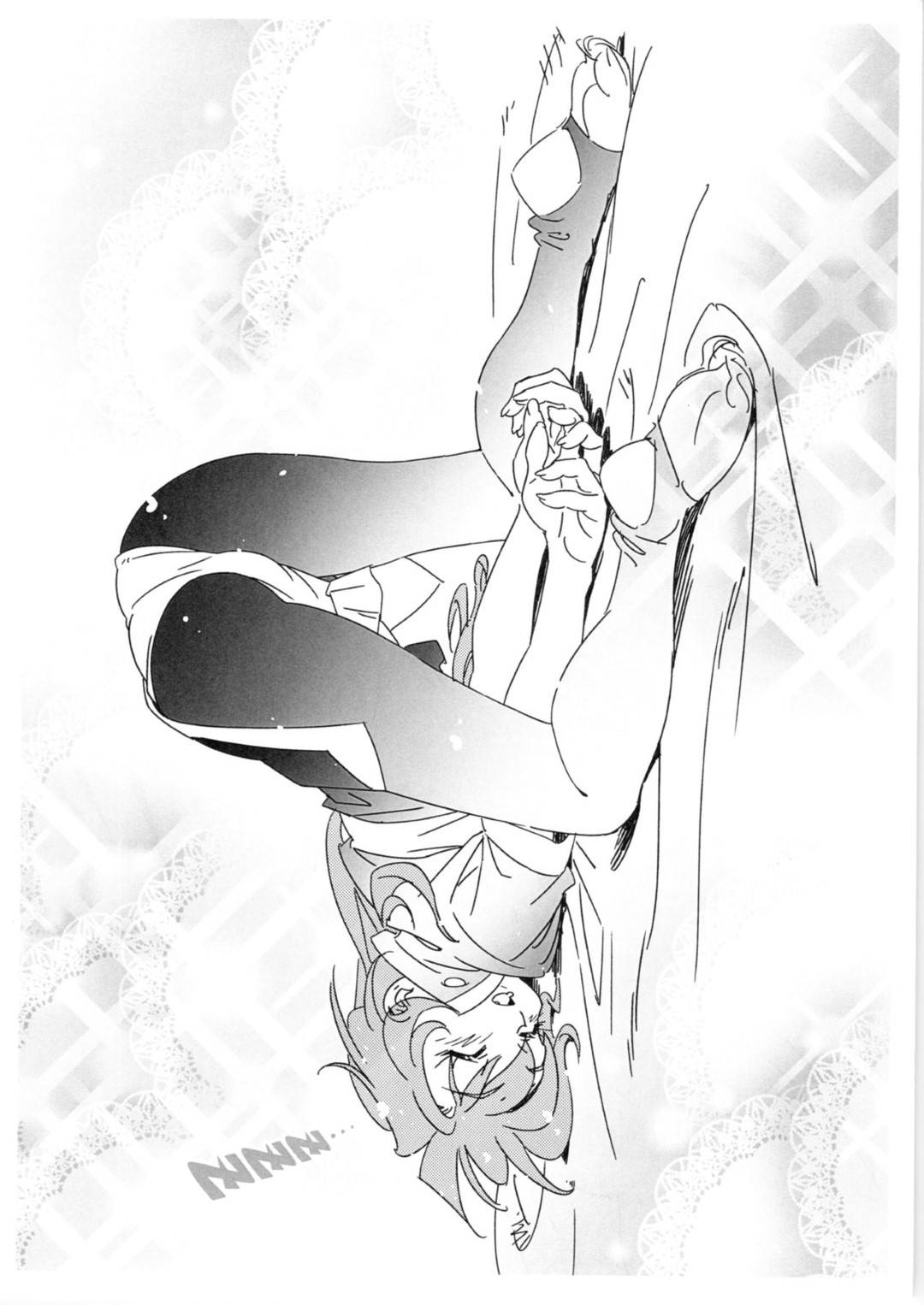 【エロ漫画】スレイヤーズのリナ・インバースのエッチなパロディイラスト集。ストッキング姿で尻を突き出したリナの姿や、全裸姿や居眠りする様子、そしてお風呂上がりの様子など様々なシチュエーションでのリナのエッチな姿が描かれている。